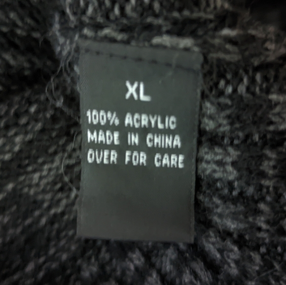 AB Studio Long Cowl Neck Gray Sweater Size XL - Picture 9 of 10